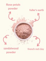 Sobek naturals Rose Glowing powder face mask pack 100 g