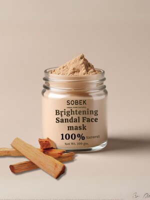 Sobek naturals Sandal Brightening powder face mask pack 100 g