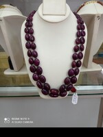 Green, purple marun original beads