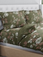 Single ,king size, queen size,bed sheet,Antimicrobial 100% Cotton Dusty Floral Bedsheet Set