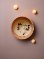 Indian sweets thandai scented soy wax candle set of 2