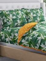 single ,queen,king size bed sheet,Swaas 100% Pure Cotton Tropical Treasure Bedsheet Set