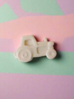 Kid's truck shaped goat milk & shea butter soap bar