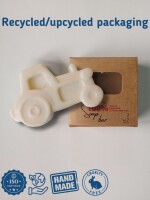 Kid's truck shaped goat milk & shea butter soap bar