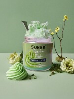 Sobek Naturals Green Garden fresh whipped cream soap 100 g