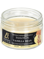 Aesthetic Living 3 wick Soy Wax Vanilla Bean Candle,a green alternative to paraffin wax.