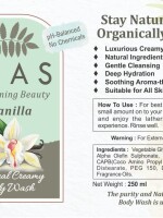 Natural Vanilla Creamy Body Wash