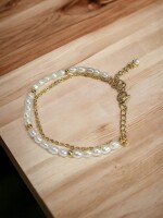 Elegant Dainty Rice Pearl beautiful and exclusive Bracelet for women