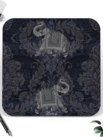 Jaipuri Ele/Hathi MDF Table Round & Square Coasters Set of 6