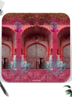 Traditional Rajasthani Door Table Coasters – Set of 6