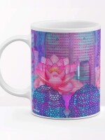 Pink Lotus Flower Coffee Mug