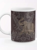 Beautifully Decorated Jaipuri Ele/Hathi Designer Coffee Mug