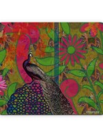 Intensely Beautiful Peacock Mouse Pad