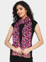 Luxurious jaipuri printed silk dupatta