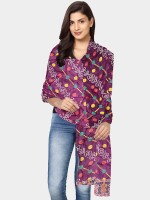 Luxurious jaipuri printed silk dupatta