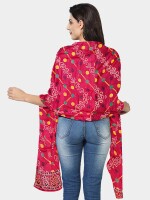 Luxurious jaipuri printed silk dupatta