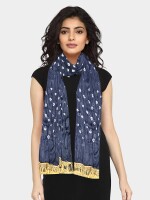 Jaipuri silk printed dupatta for women