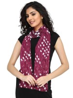 Traditional jaipuri silk printed dupatta for women