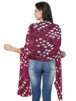 Traditional jaipuri silk printed dupatta for women