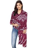 Traditional jaipuri silk printed dupatta for women