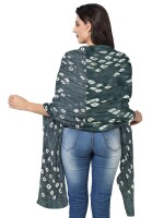 Traditional jaipuri silk printed dupatta for women