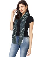 Traditional jaipuri silk printed dupatta for women