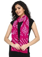 Traditional jaipuri silk printed dupatta for women