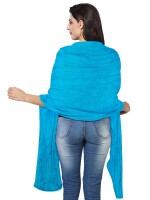 Solid plain cotton dupatta