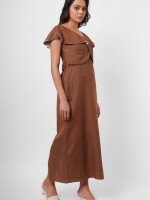 Women's western wear,  scalping, embroidery, long dress by Vishesh Kapoor