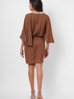 Women's western wear,  earthy, embroidery, wrap around by Vishesh Kapoor