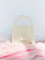 Bead bag, Beaded Bag Pearl bag, Pearl bead bag, Evening bag, Wedding bag, Gift for mom bag, Gift for mom, Christmas gift , Christmas