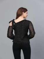 One shoulder off Top Cold shoulder, Women's fashion, Stylish, Trendy, Unique design, Shoulder exposure top for women