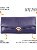 CWA173 – Loyal Blue, Fashion Accessories, Handbags, Evening Bags, Chic, Stylish, Elegant, Classic Color, Women's Fashion