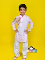 Tiny Petals (Baby Pink Kurta) ETHENIC KURTA SET FOR KIDS , TRADITIONAL OUTFIT FOR KIDS