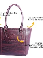 TOT91 - Spontaneous Brown,  Bag, Versatile, Spontaneous, Warmth, Fashionable, Functional, Practical Pockets, Comfortable Handles