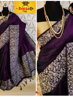 Luxurious ghicha silk saree - soft & pure quality