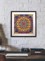 Satrangi Framed Indian Wall Art