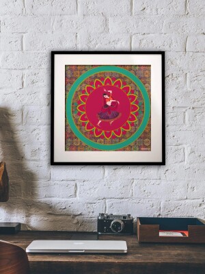 Mohini Nritya Framed Wall Art