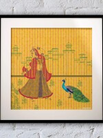 Mohini Sang Morni Framed Wall Art