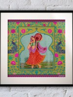 Matka Queen Framed Wall Art Print