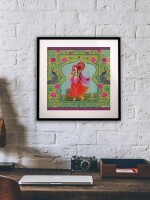 Matka Queen Framed Wall Art Print