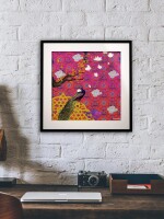 Pihu Rang Framed Wall Art Print