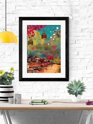 Beautiful Ghat Dining Room Wall Art