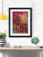 Purani Haveli Living Room Wall Art