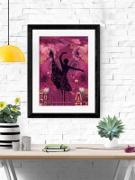 Nritakee Framed Dance Wall Art