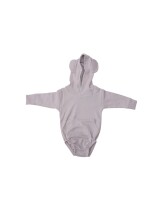 Hoodie romper – cloud grey