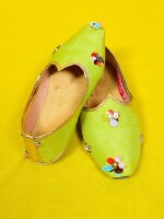 Jade Jive , green colour stylish & elegant footwear for kids