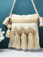 Nesh Honeydew| cotton dari sling crossbody boho bags collections