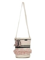 FLAMINGO BALLET | NESH | PINK COTTON JHOLA CROSSBODY SLING BAG