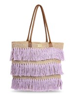 NESH | LAVENDER HESSIAN JUTE TOTE BAG, Latest Collection of Tote BAGS